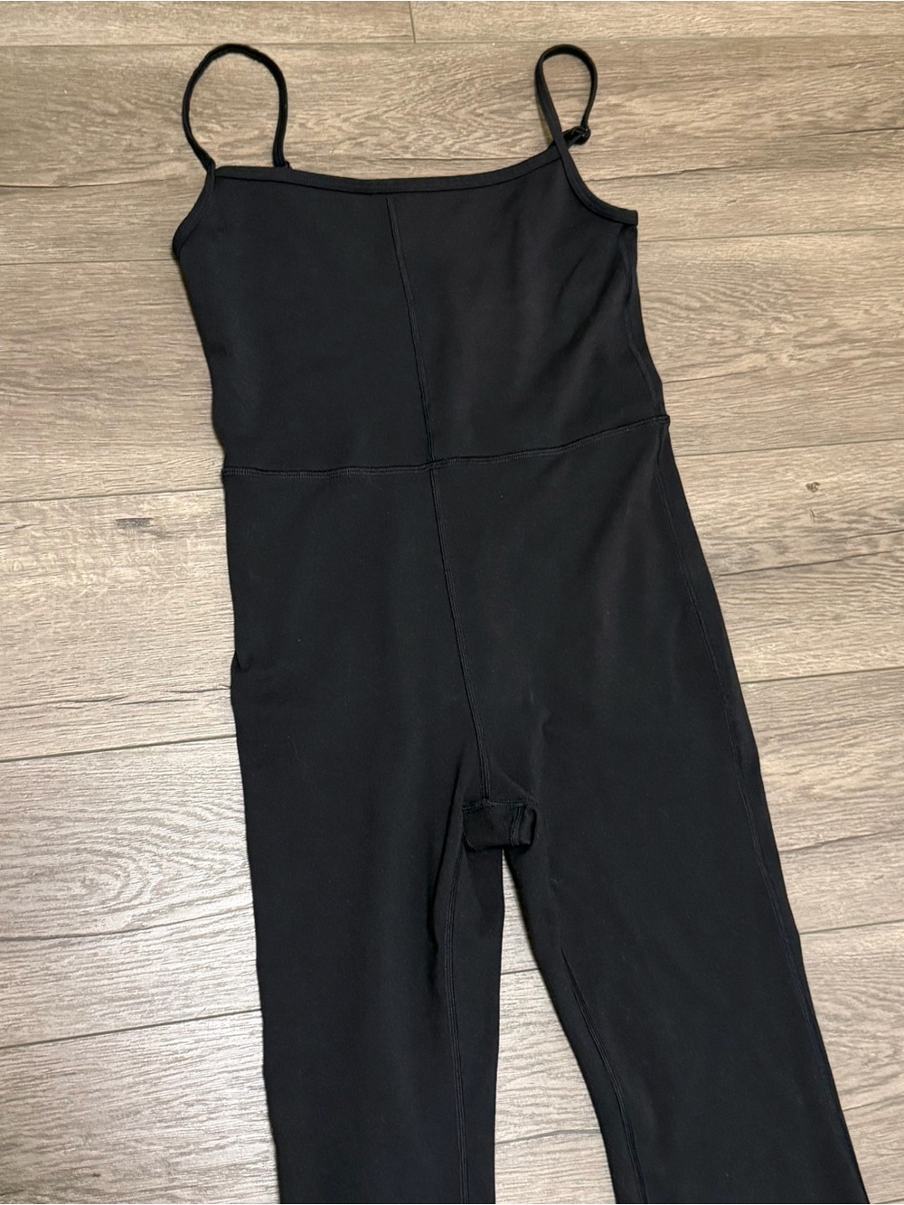 Wilfred Free Aritzia Freestyle Kick Flare One Piece Jumper Jumpsuit Black Sz S - Picture 5 of 8